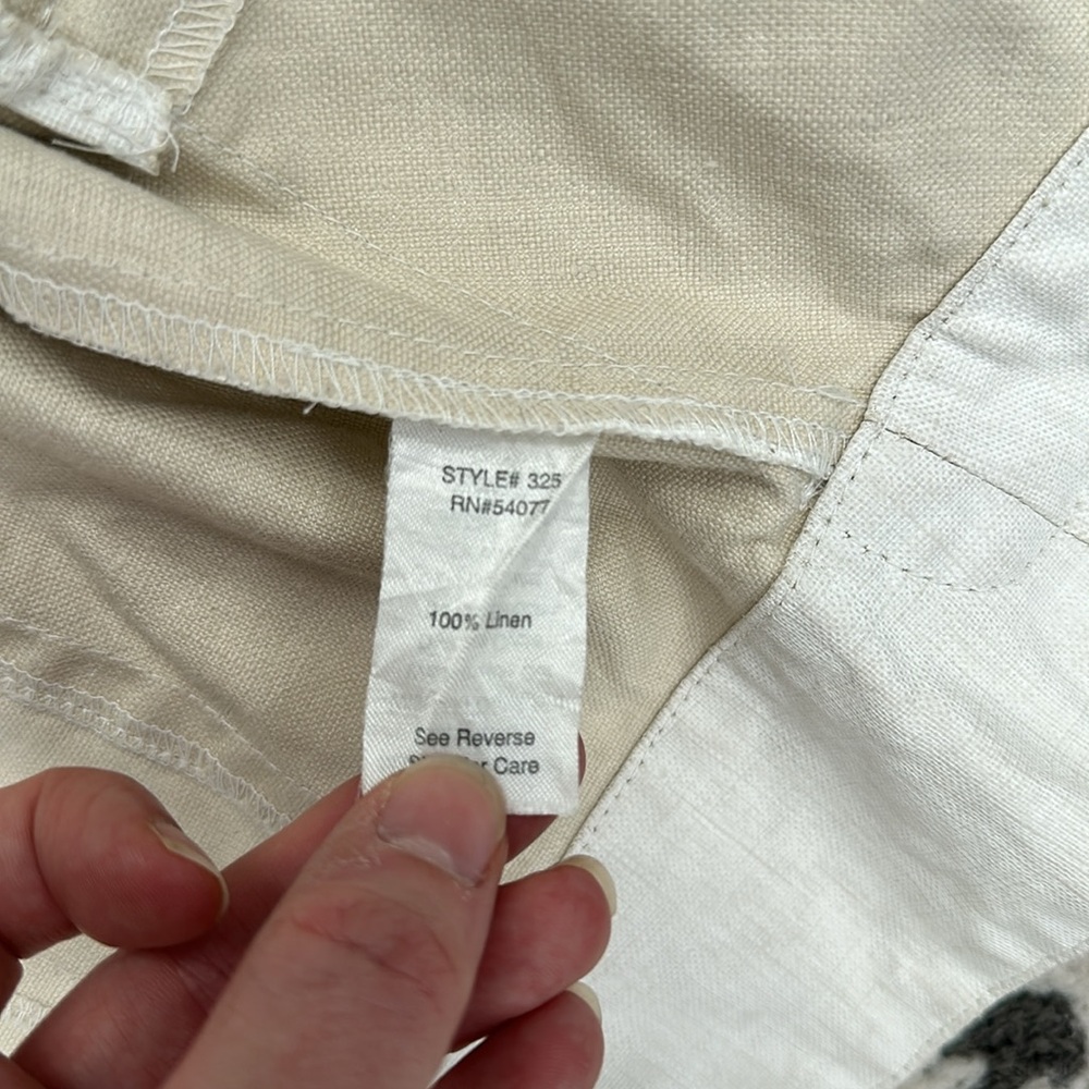 CAbi • 325 Linen Ruffle Up Jacket - Picture 4 of 9